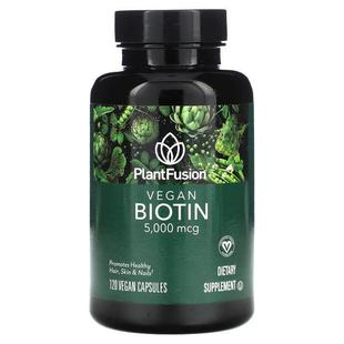 Biotin 000 mcg Capsules PlantFusion 120 Vegan