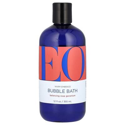 EO Products,Bubble Bath, Balancing Rose Geranium, 12 fl oz (