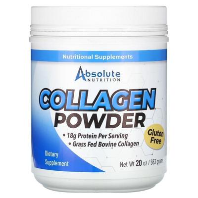 绝对营养,Collagen Powder, 20 oz (563 grams)