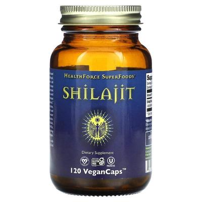 HealthForce Superfoods,Shilajit, 120 Vegan Caps