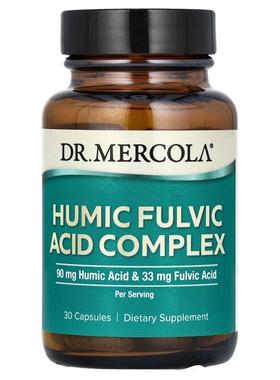 Mercola博士,Humic Fulvic Acid Complex, 30 capsules
