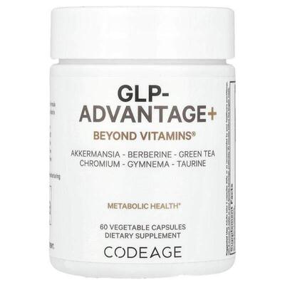 Codeage,GLP-Advantage+, Beyond Vitamins®, 60 Vegetable Capsu