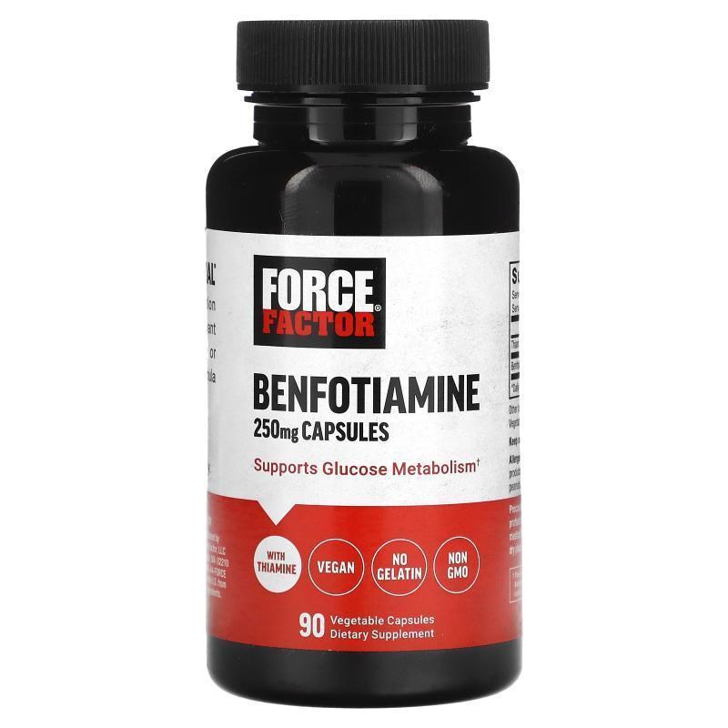 Force Factor,苯磷硫胺90粒植物胶囊