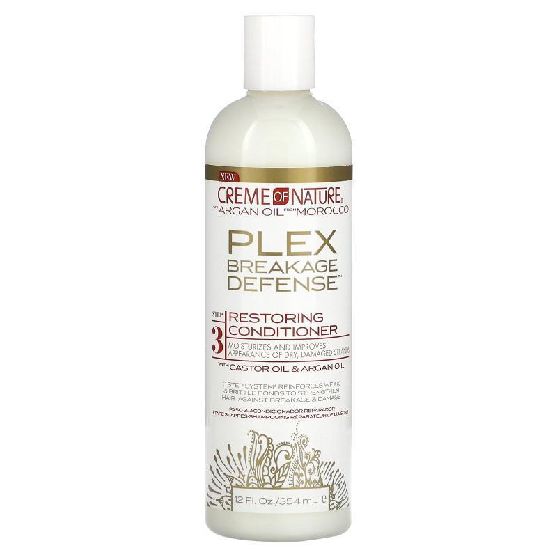 Creme Of Nature,Argan Oil From Morocco, Plex Breakage Defens