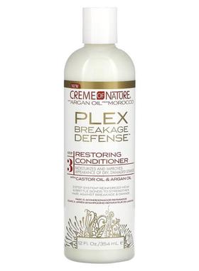 Creme Of Nature,Argan Oil From Morocco, Plex Breakage Defens