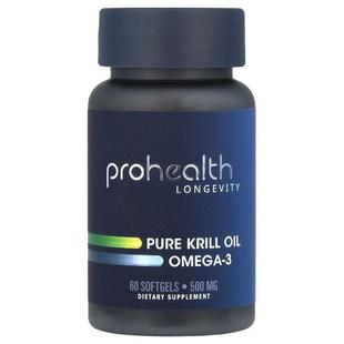 ProHealth Longevity,全正磷虾油 Omega-3，60 粒软胶囊