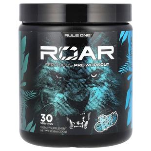 Roar Ferocious Razz One Blue Proteins Workout Rule Pre