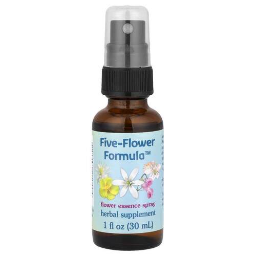 Flower Essence Services,五花配方，花精喷剂，1 fl oz (30 ml)