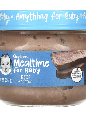 嘉宝,婴幼儿天然食品，2 阶段辅食，甘薯