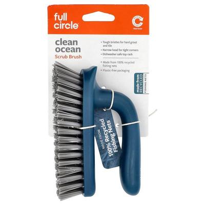 Full Circle,Clean Ocean Scrub Brush, 1 Count