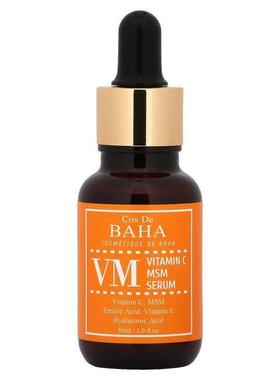 Cos De BAHA,维生素 C MSM 精华，1.0 液量盎司（30 毫升）