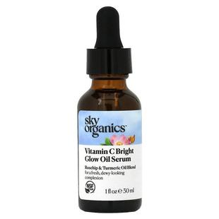 Bright Rosehip Organics Serum Vitamin Oil Sky Glow