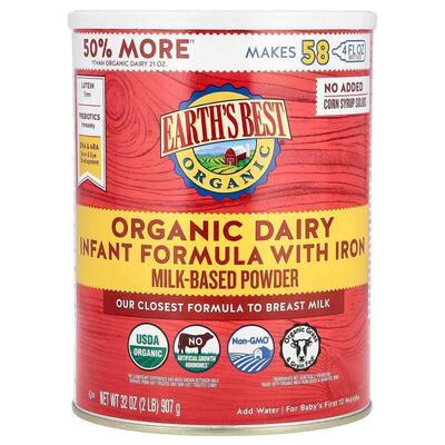 Earth's BestOrganic Dairy Infant Formula