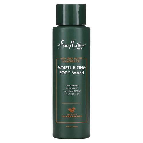 SheaMoisture,Men，未加工乳木果油和玛芙拉油，保湿沐浴露，15 4