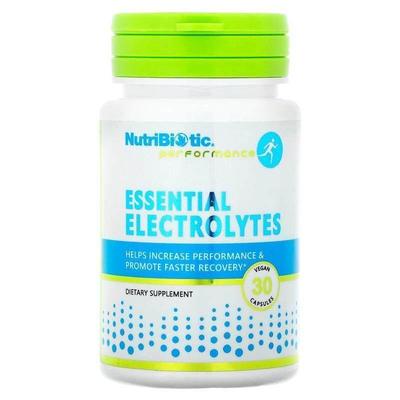 NutriBiotic,Performance, Essential Electrolytes, 30 Vegan Ca
