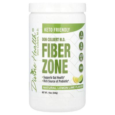 Divine Health,Dr Colbert M.D. Fiber Zone, Natural Berry, 32