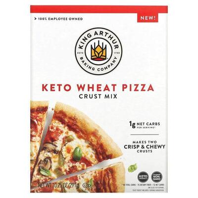King Arthur Flour,生酮小麦披萨，酥皮调拌料，10.25 盎司（291