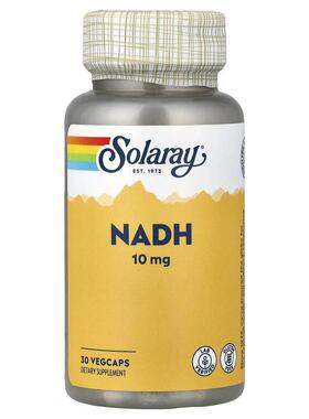 Solaray,NADH, 10 mg, 30 VegCaps