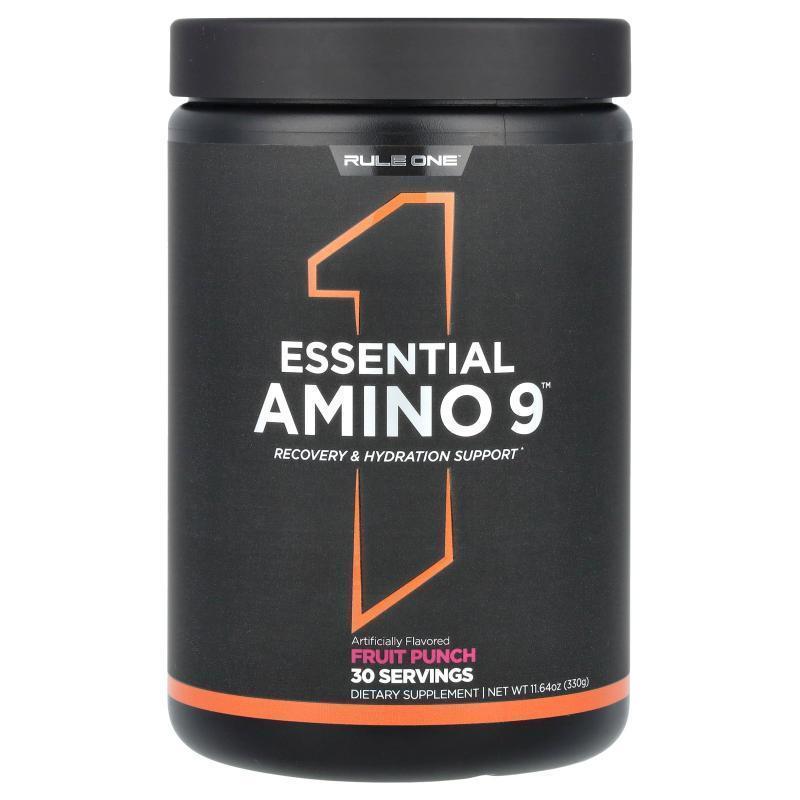 Rule One Proteins,Essential Amino 9, Fruit Punch, 11.64 oz (
