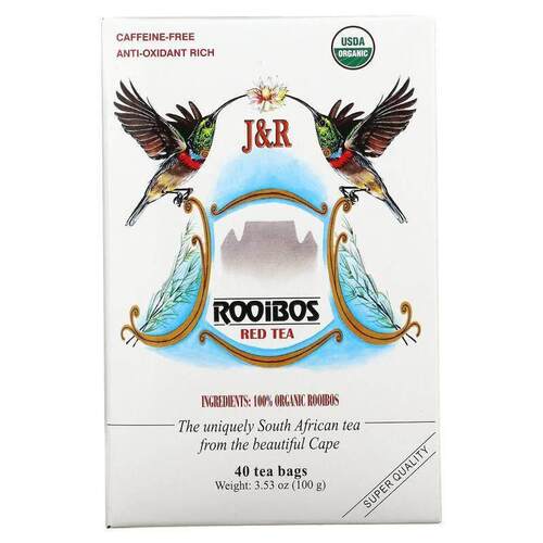 J&amp;amp;R Port Trading,全博士茶，无咖啡萃取，40 茶袋，