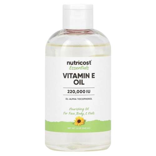 Nutricost,Essentials, Vitamin E Oil, 8 oz (240 ml)