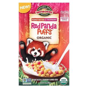Nature's Path,Organic Red Panda Puffs™ Cereal, Peanut Butter