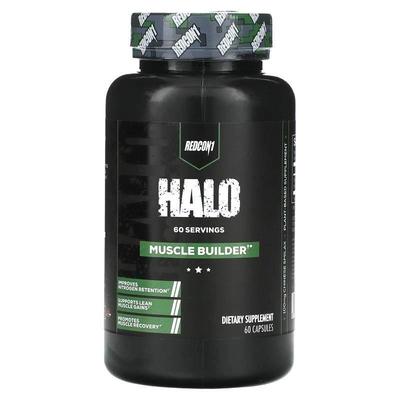 Redcon1,Halo, Muscle Builder, 60 Capsules