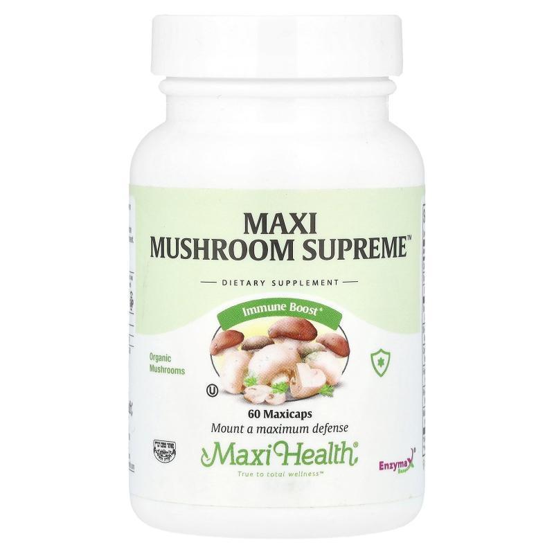 Maxi Health,Maxi Mushroom Supreme™，60 粒 Maxicap 胶囊