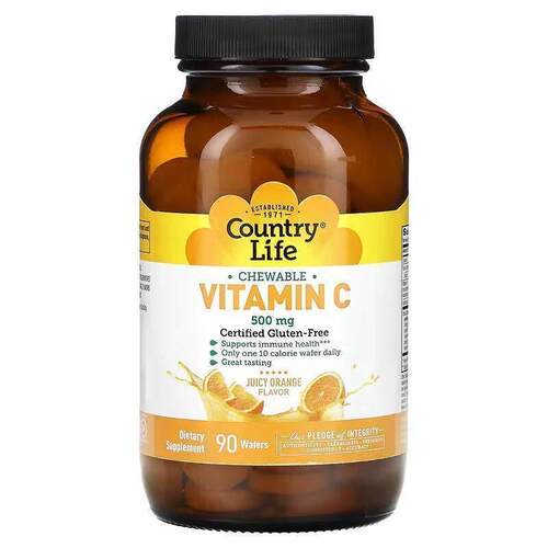Country Life乡村生活维生素C咀嚼片成人儿童vc片