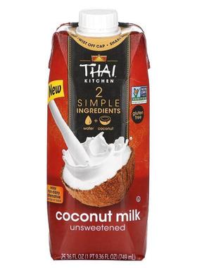 泰国厨房椰浆不加糖，25.36液量盎司（749毫升）