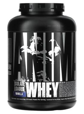 Animal,乳清蛋白香草味5 磅（2.27 千克）