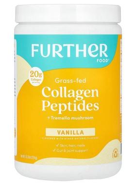 Further Food,Grass-Fed Collagen Peptides + Tremella Mushroom