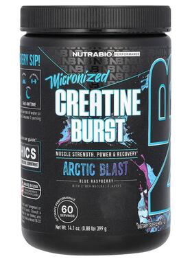 Nutrabio Labs,Performance, Micronized Creatine Burst, Arctic