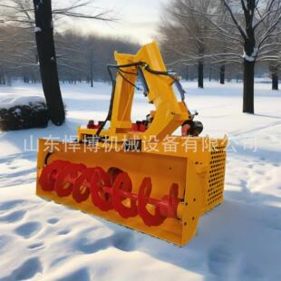 车载式抛雪机四轮驾驶型除雪铲雪一体车车载式抛雪机道路清除雪车