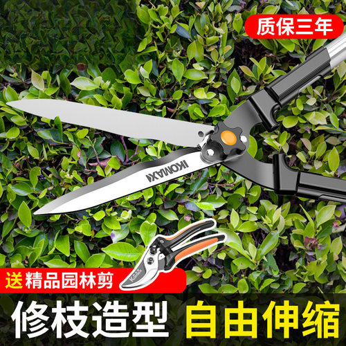 园艺剪刀园林花剪修枝剪果树剪草坪绿化强力大剪刀绿篱剪修剪树枝