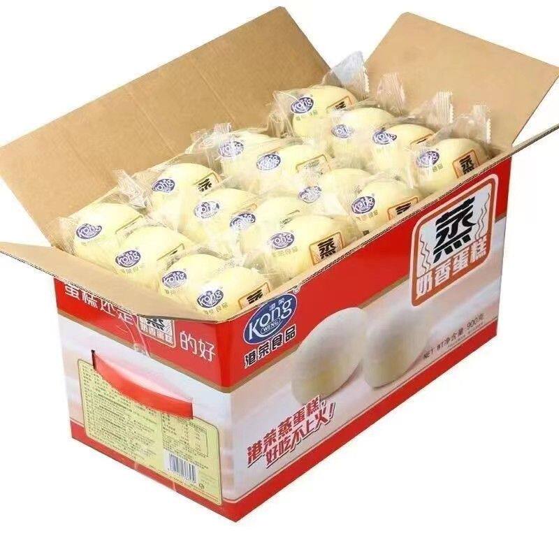 蒸蛋糕原味奶香果酱夹心整箱面包轻奢小包装露营休闲下午茶