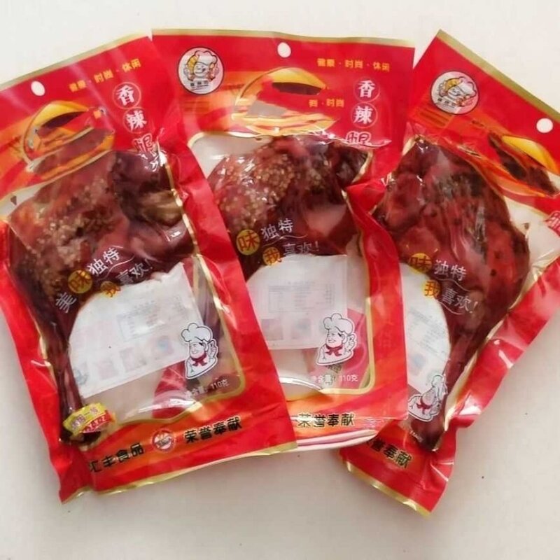 麻辣腿香酥腿大腿卤味鸭腿正宗温州风味校园零食超市同款
