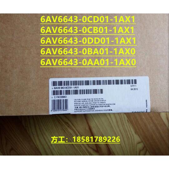 西门子6AV6647-0AK11-3AX0/3AXO KTP400 PN4寸TFT触摸屏按键