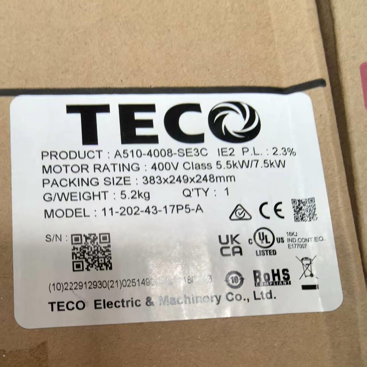 TECO库存型号 JSMA-PBH29AAAB JSMA-PSC04ABA01-P 现货