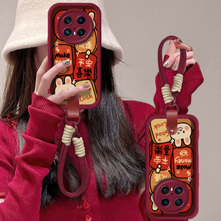 毛绒小狗适用华为mate80Promax手机壳70AIR新款 60全包50E高级huawei秋冬40可爱挂绳30防摔20硅胶好看保护套