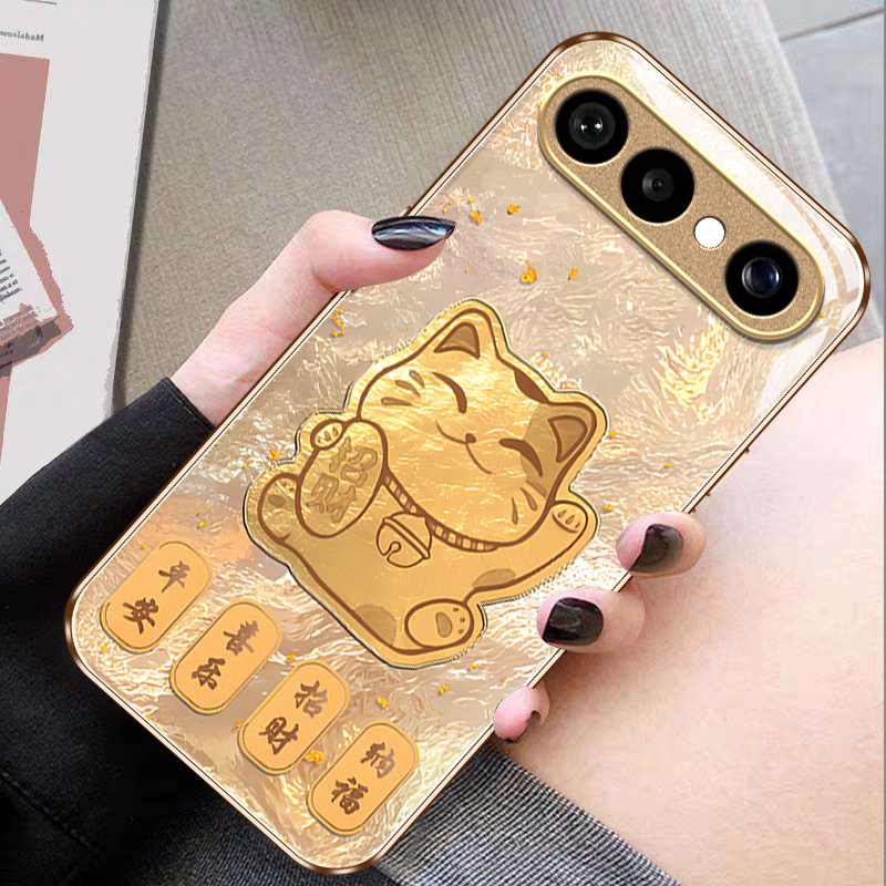 适用VIVOS50系列可爱防摔玻璃壳