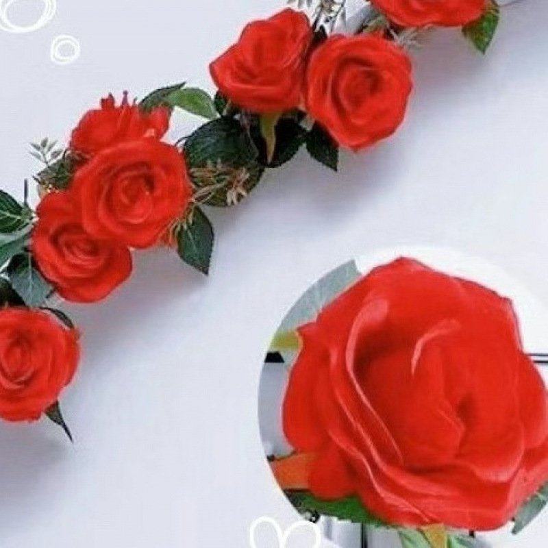 空调管装饰遮挡美化奶油风仿真玫瑰花藤遮丑墙上客厅民宿房间播面,家居饰品,仿真花/假花,淘宝优惠券,粉丝福利购,淘宝优惠卷