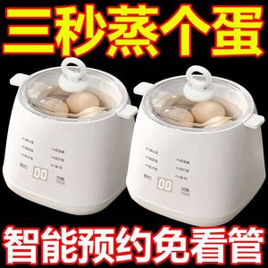 德国煮蛋器多功能家用小型电蒸锅宿舍早餐智能预约蒸蛋器神器特价