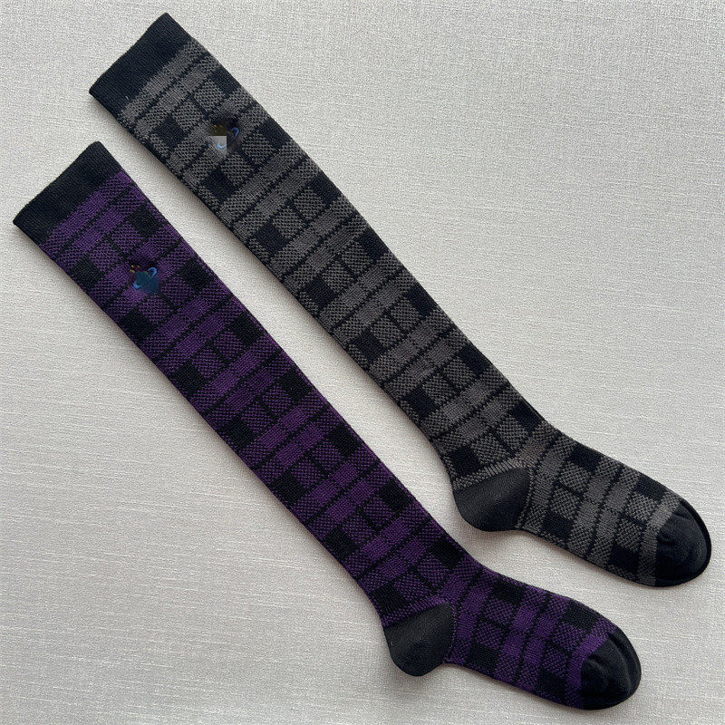 外贸袜子日单小众小腿袜女长袜格纹时尚无骨对目中高筒女袜及膝袜,女士内衣/男士内衣/家居服,长筒袜,淘宝优惠券,粉丝福利购,淘宝优惠卷