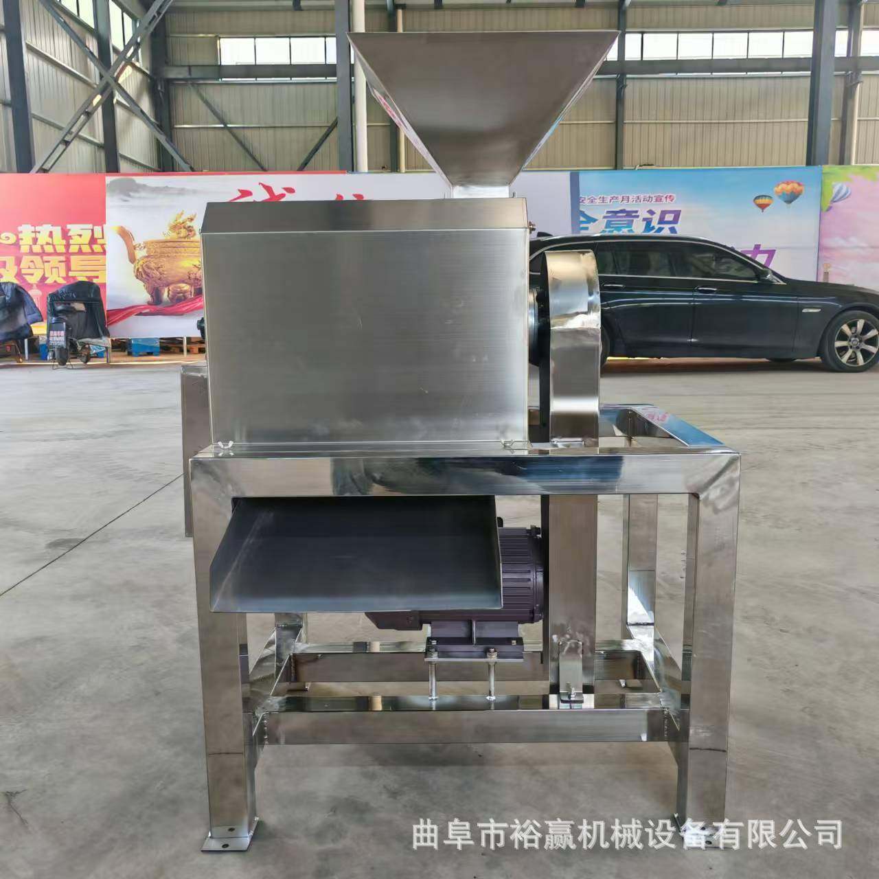 大型杨梅水蜜去皮打浆机商用芒果蓝莓草莓去核打浆机