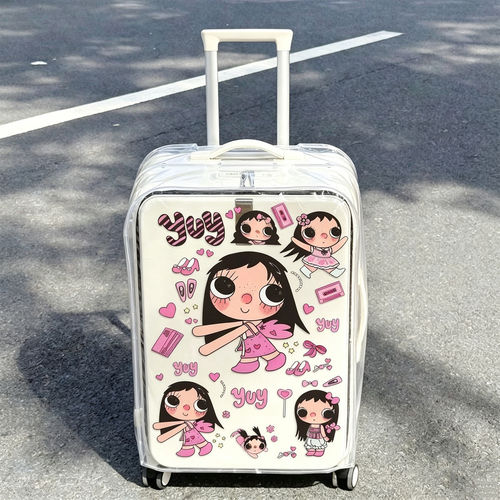 行李箱的保护神！小玉行李箱保护套托运防摔防水罩防刮耐磨旅行罩