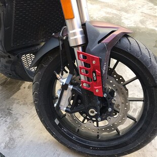 前挡泥板瓦盾防摔块装 春风NK150 饰盖 XMAX300改装 650 250m 400
