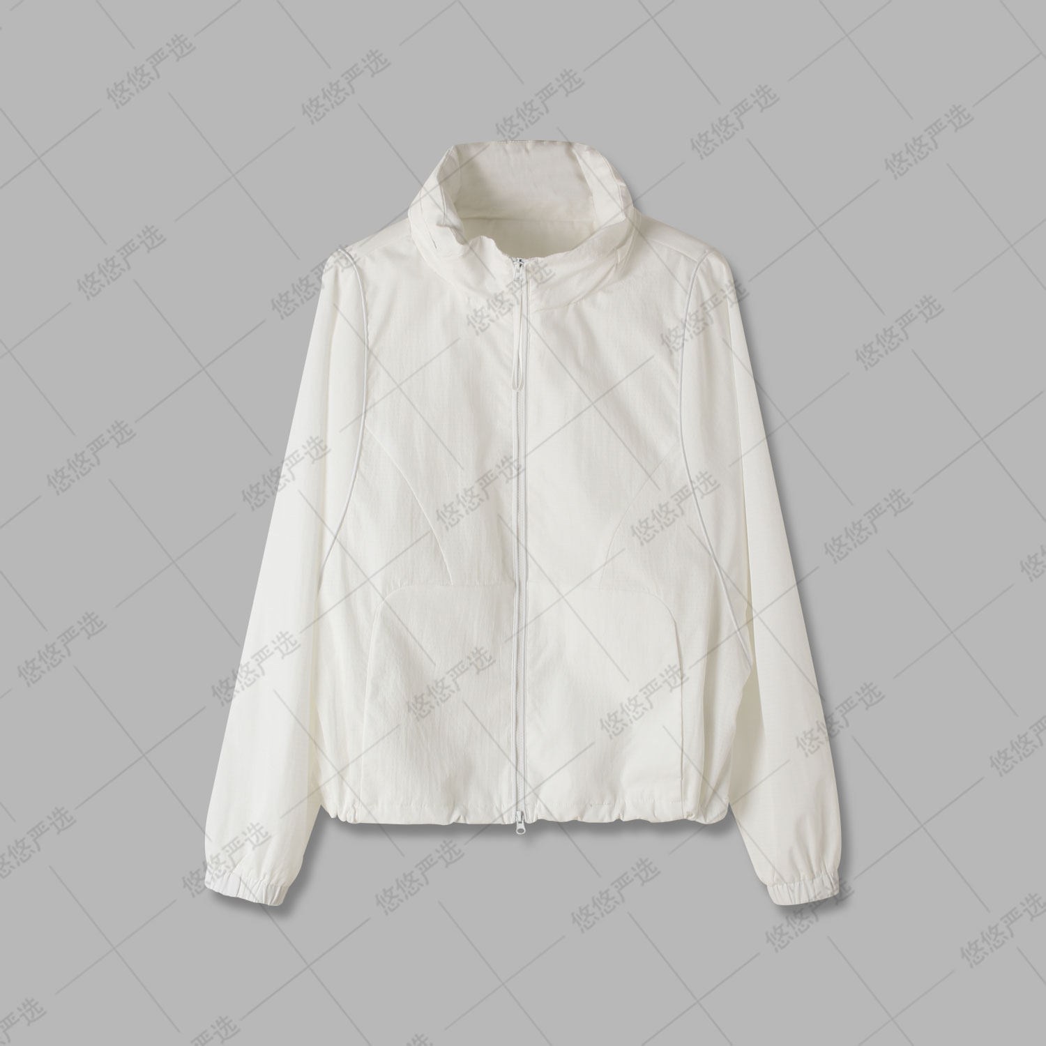 【高端线】春夏极简风连帽拉链显瘦防晒夹克短外套