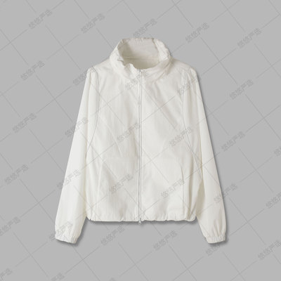 【高端线】春夏极简风连帽拉链显瘦防晒夹克短外套