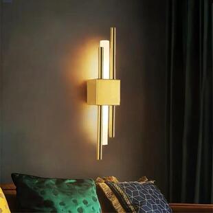 现代简约客厅背景墙灯走廊过道酒店卧室床头灯创意个性艺术壁灯